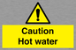 WV5412: Caution Hot water