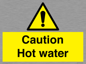 WV5412: Caution Hot water