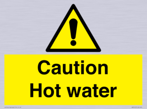 WV5412: Caution Hot water