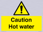 WV5412: Caution Hot water