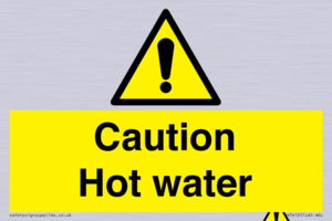 WV5412: Caution Hot water