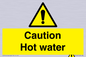 WV5412: Caution Hot water