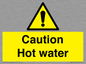 WV5412: Caution Hot water