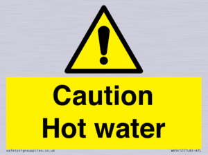 WV5412: Caution Hot water