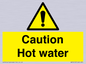 WV5412: Caution Hot water