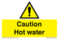 WV5412: Caution Hot water