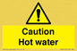 WV5412: Caution Hot water
