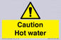 WV5412: Caution Hot water