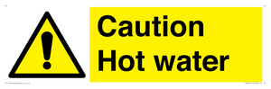 WV5412: Caution Hot water