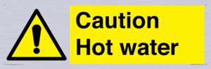 WV5412: Caution Hot water