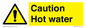 WV5412: Caution Hot water