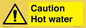WV5412: Caution Hot water