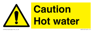 WV5412: Caution Hot water