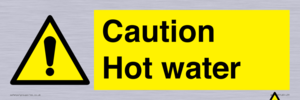WV5412: Caution Hot water