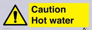 WV5412: Caution Hot water