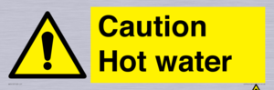 WV5412: Caution Hot water