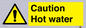 WV5412: Caution Hot water