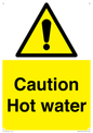 WV5412: Caution Hot water