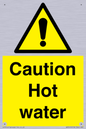 WV5412: Caution Hot water