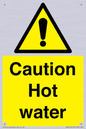 WV5412: Caution Hot water