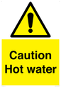 WV5412: Caution Hot water