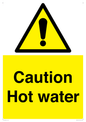WV5412: Caution Hot water