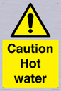 WV5412: Caution Hot water