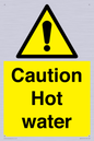 WV5412: Caution Hot water