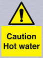 WV5412: Caution Hot water