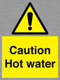 WV5412: Caution Hot water