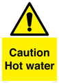 WV5412: Caution Hot water