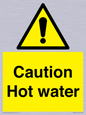 WV5412: Caution Hot water