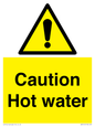 WV5412: Caution Hot water