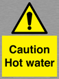 WV5412: Caution Hot water