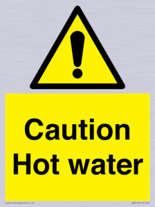 WV5412: Caution Hot water