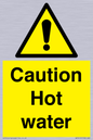 WV5412: Caution Hot water