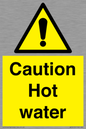 WV5412: Caution Hot water