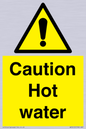 WV5412: Caution Hot water