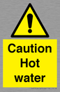 WV5412: Caution Hot water