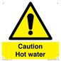 WV5412: Caution Hot water