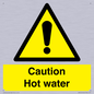 WV5412: Caution Hot water