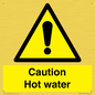 WV5412: Caution Hot water