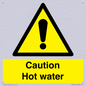 WV5412: Caution Hot water