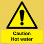 WV5412: Caution Hot water