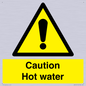 WV5412: Caution Hot water