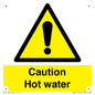 WV5412: Caution Hot water