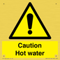 WV5412: Caution Hot water