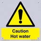 WV5412: Caution Hot water