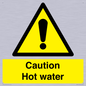 WV5412: Caution Hot water