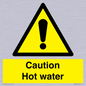 WV5412: Caution Hot water